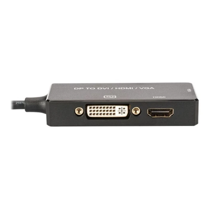 Αντάπτορας DisplayPort Digitus 3in1 - DisplayPort/HDMI+DVI+VGA - 20 cm