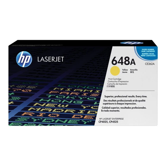 Toner HP 648A - Yellow - Original - LaserJet (CE262A)
