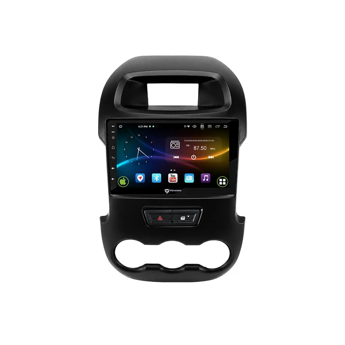 VenCore 3236-10007-0591B - 9" Android 15 Multimedia Head Unit for Ford Ranger 2012-2016 - Black