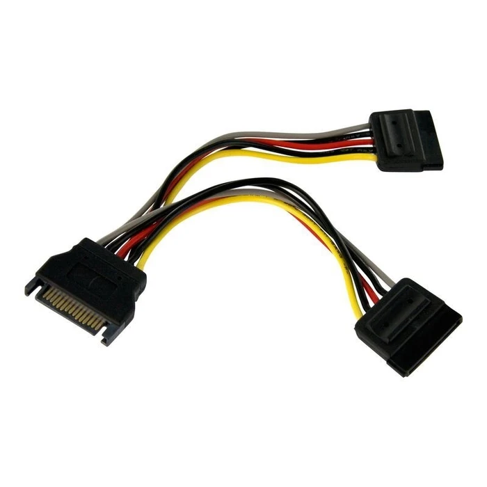 Καλώδιο StarTech SATA Y-power cable Splitter S-ATA (15pin) - 1 x SATA Power (Stecker) 2 x SATA (Buchse) - 15.2 cm