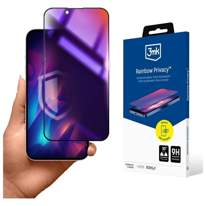 3MK Rainbow Privacy Apple iPhone 17e / 16e