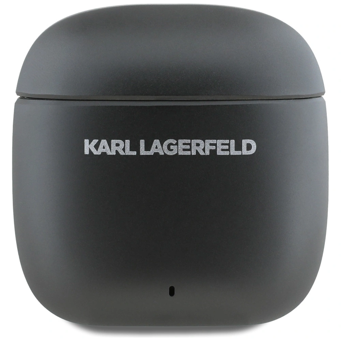 Karl Lagerfeld Wireless In-Ear Headphones Metal Printed Logo TWS ANC/ENC Bluetooth 5.4 (black)