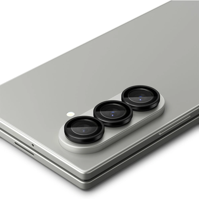 Spigen Optik Pro HD Glas.tr ez Fit Camera Protector Samsung Galaxy Z Fold 7 / 8 Ultra Black [2 PACK]