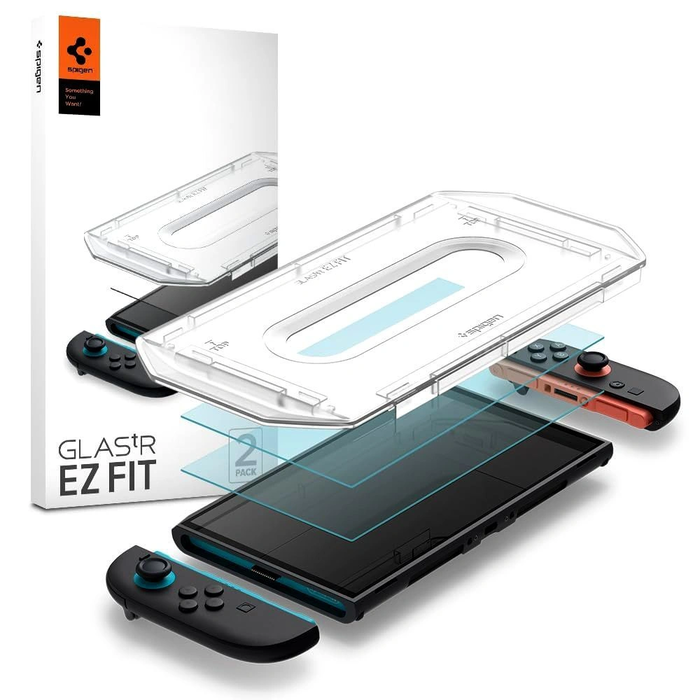 Spigen Glas.tr ez Fit Nintendo Switch 2 Clear [2 PACK]