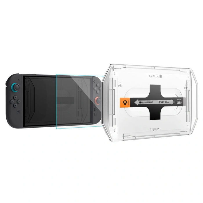 Spigen Glas.tr ez Fit Nintendo Switch 2 Clear [2 PACK]