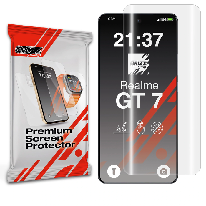 GrizzGlass Hydrofilm Realme GT 7