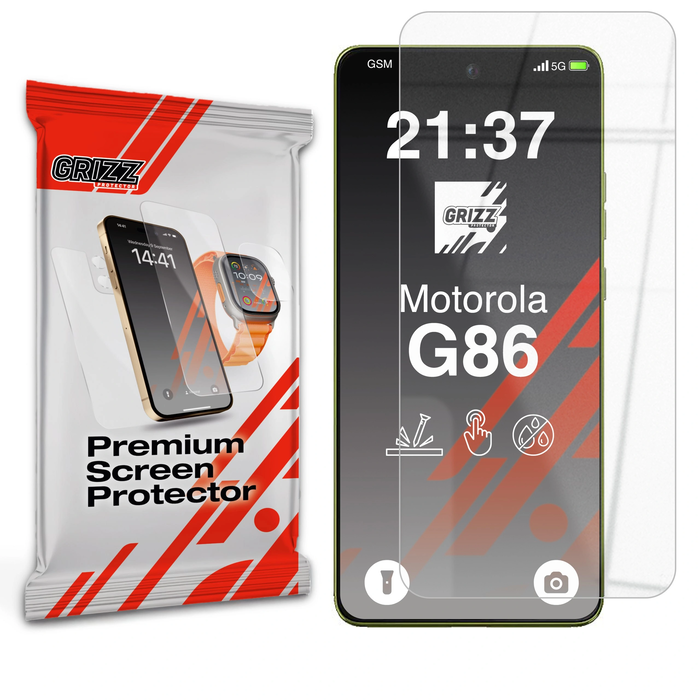 GrizzGlass HybridGlass Motorola Moto G86