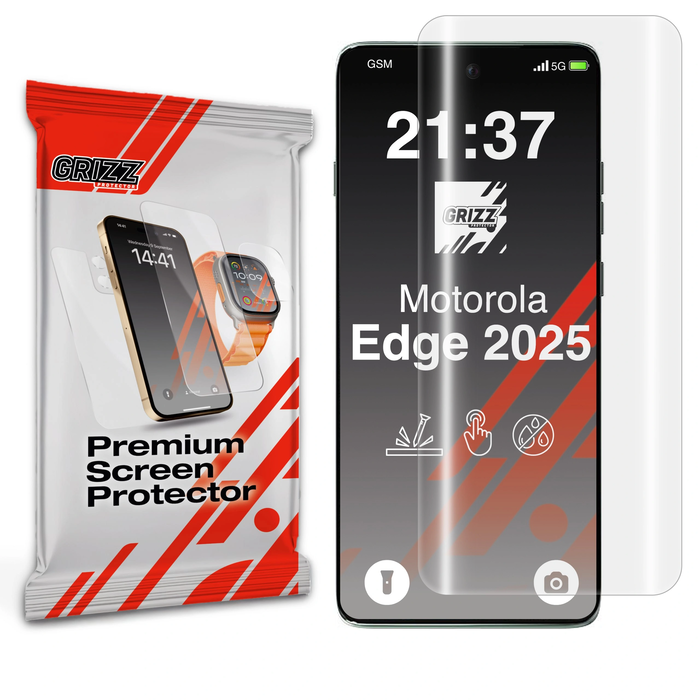 GrizzGlass Hydrofilm Motorola Edge (2025)