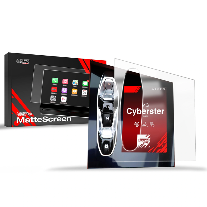 Matte GrizzGlass CarDisplay Protection MG Cyberster Control Panel (2025-2026)