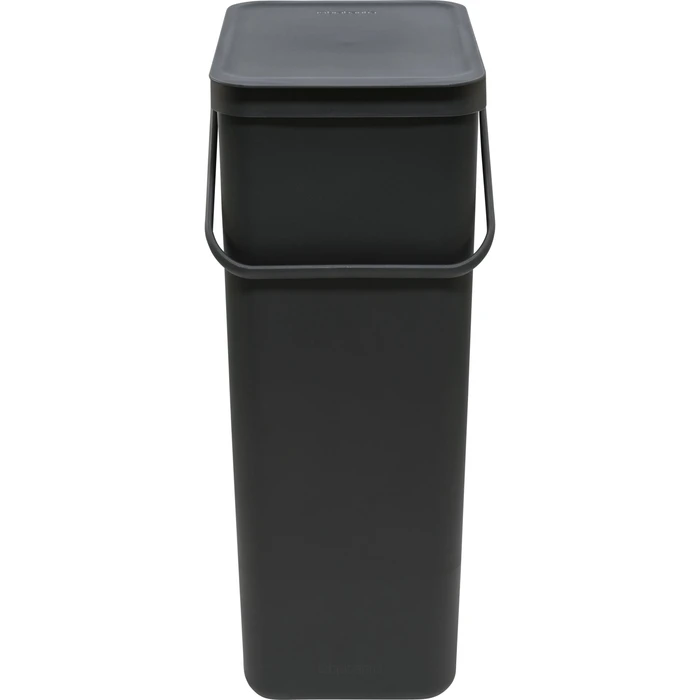 Brabantia Sort & Go Plastic Waste Bin Dark Grey 40 L (251047)