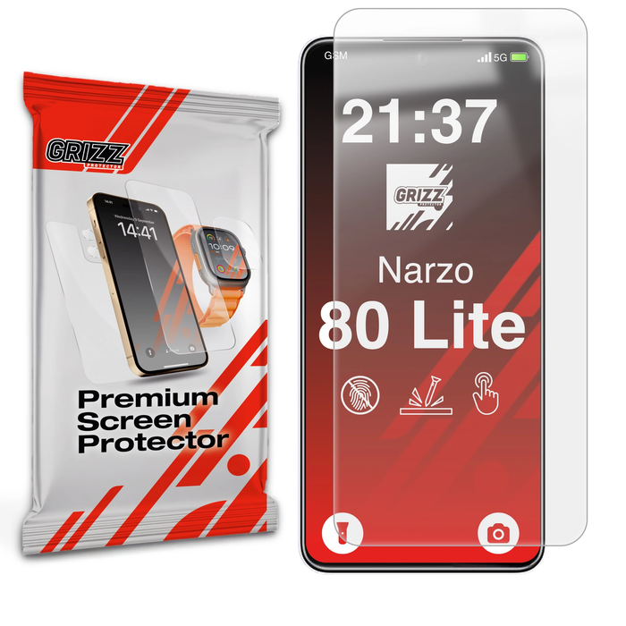 GrizzGlass PaperScreen Realme Narzo 80 Lite
