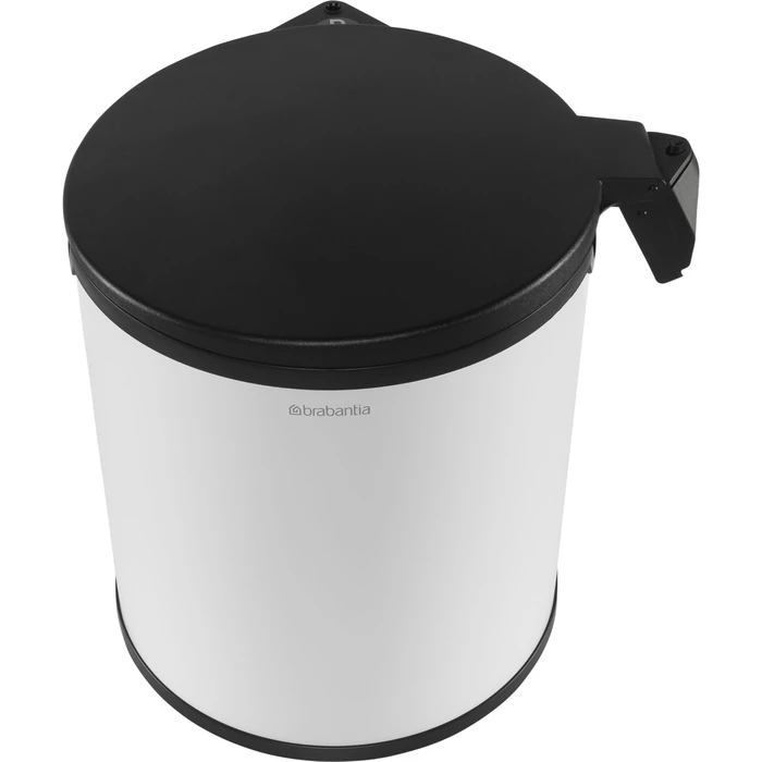 Brabantia Stainless Steel Cabinet Bin 15 L - White