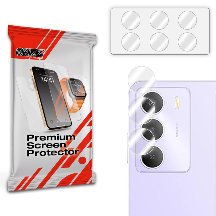 GrizzGlass HybridGlass Camera Realme Narzo 80 Lite