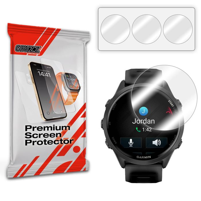 GrizzGlass Hydrofilm Garmin Forerunner 570 42mm