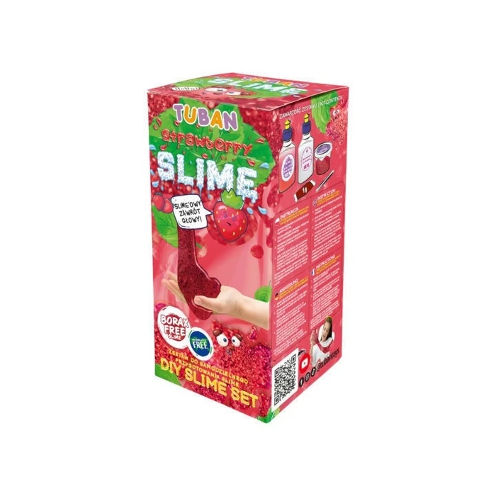 Παιδικές Χειροτεχνίες Tuban Super Slime set - Strawberry