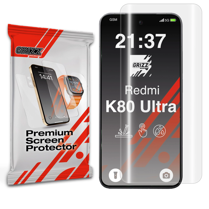 GrizzGlass Hydrofilm Xiaomi Redmi K80 Ultra