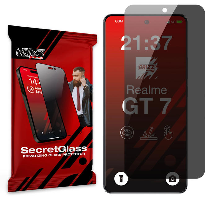GrizzGlass Matte SecretGlass Realme GT 7
