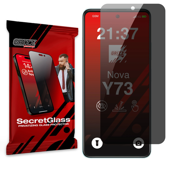 GrizzGlass Matte SecretGlass Huawei Nova Y73