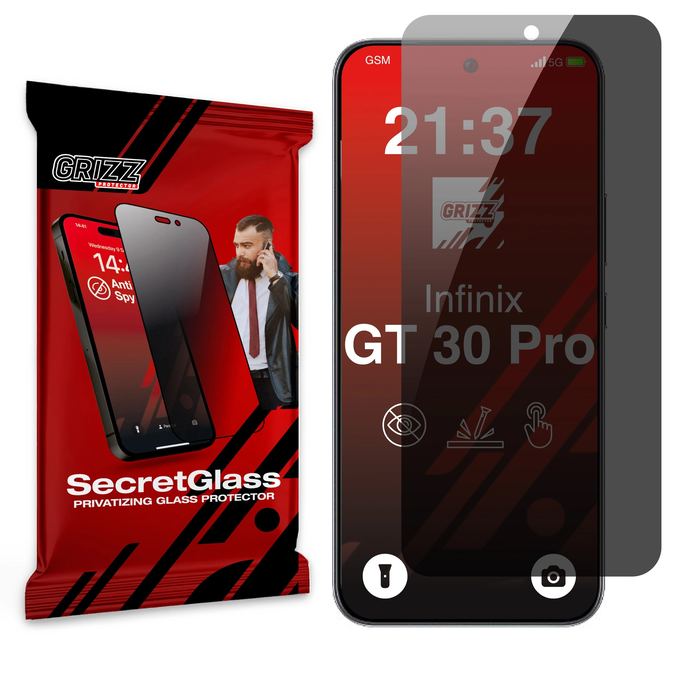 GrizzGlass Matte SecretGlass Infinix GT 30 Pro
