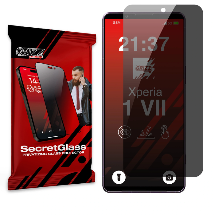 GrizzGlass Matte SecretGlass Sony Xperia 1 VII