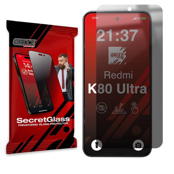 GrizzGlass Matte SecretGlass Xiaomi Redmi K80 Ultra