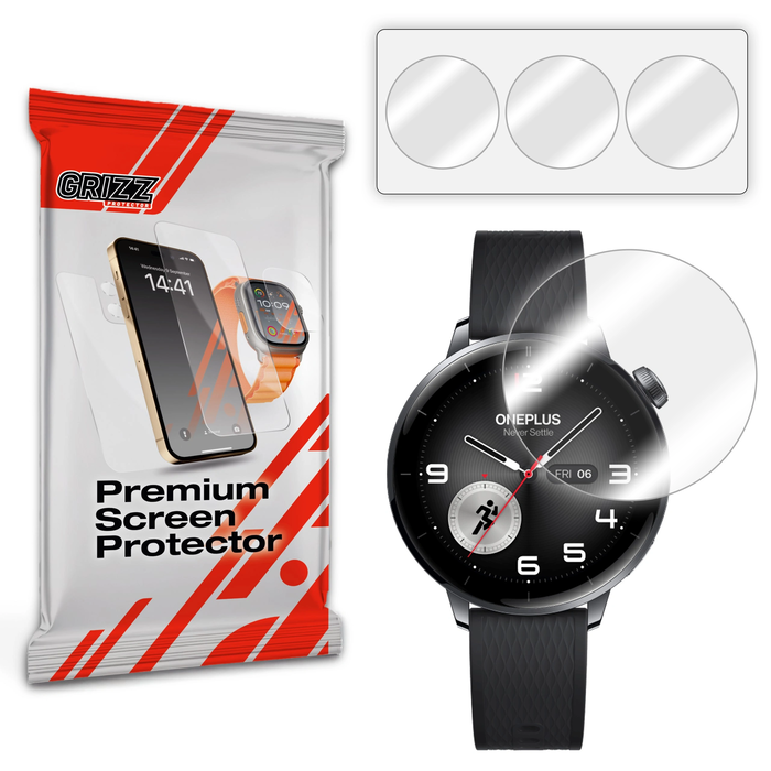 GrizzGlass Hydrofilm OnePlus Watch 3 43mm