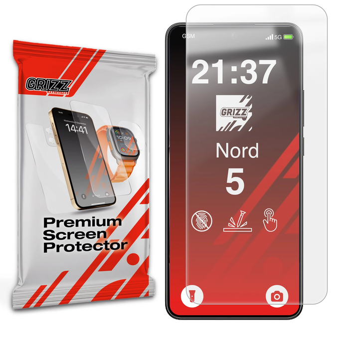 GrizzGlass PaperScreen OnePlus Nord 5