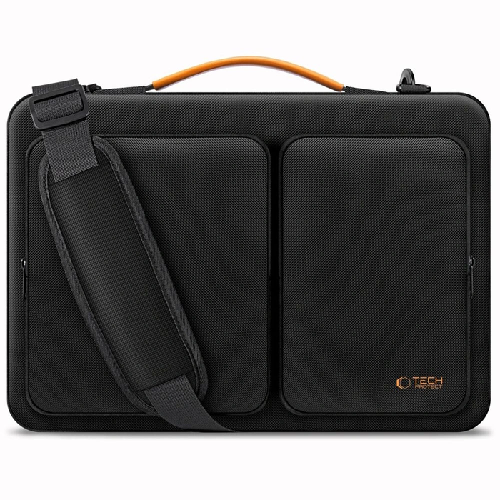 Tech-Protect Defender Bag Laptop 13-14 Black/orange