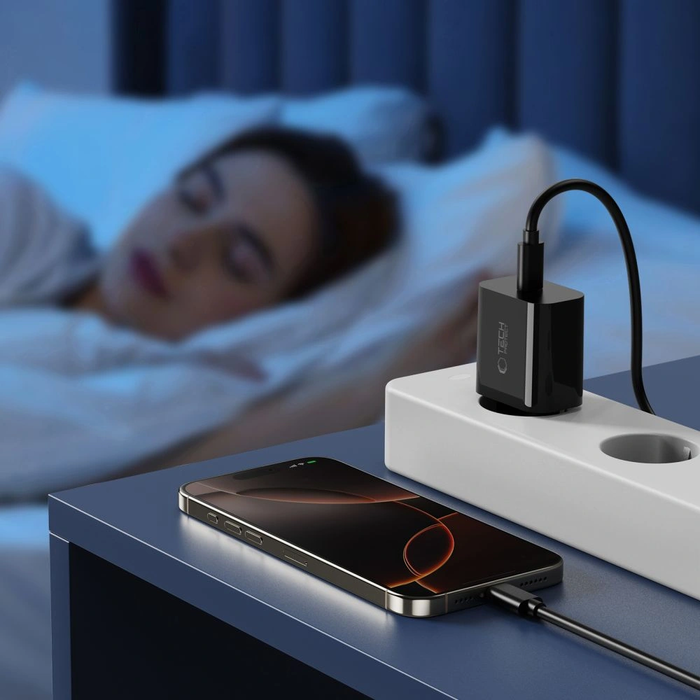 Tech-Protect NC20W USB-C Network Charger PD 20W Black