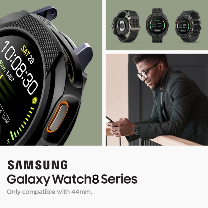 Spigen Liquid Air Samsung Galaxy Watch 8 / 9 44mm Matte Black