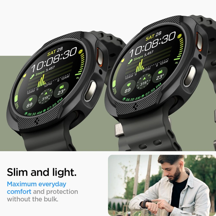 Spigen Liquid Air Samsung Galaxy Watch 8 / 9 44mm Matte Black