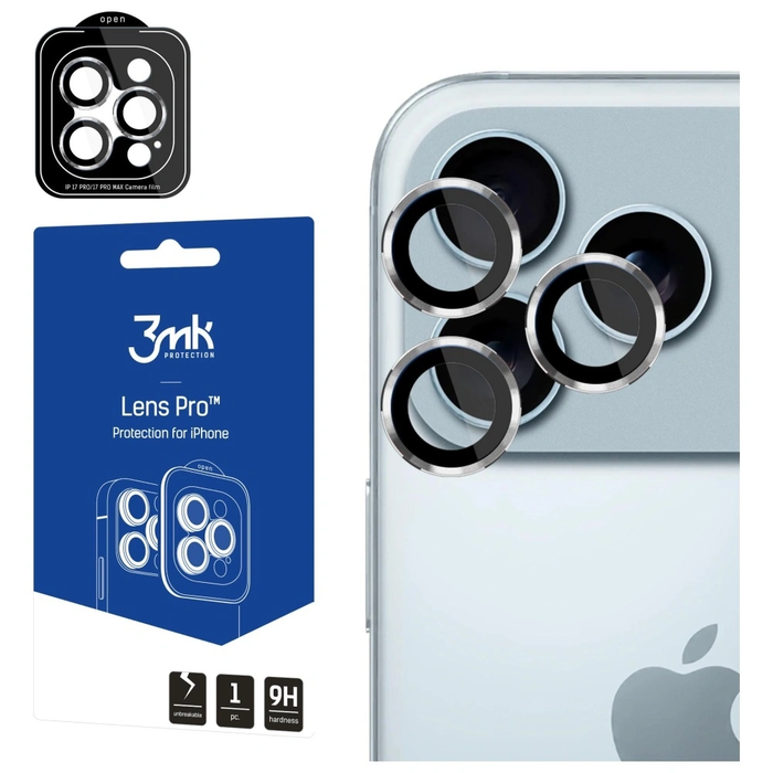 3MK Lens Protection Pro Apple iPhone 17 Pro / 17 Pro Max silver