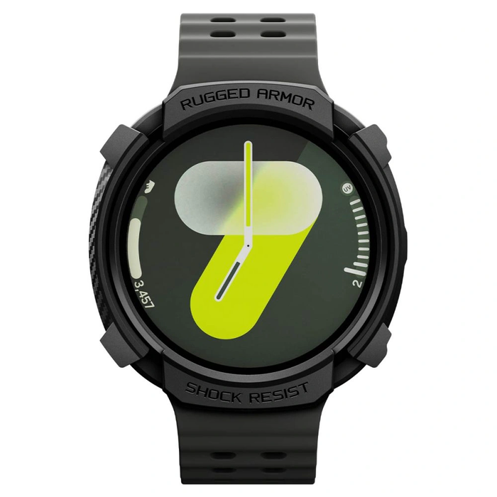 Spigen Rugged Armor Samsung Galaxy Watch 8 / 9 44mm Matte Black