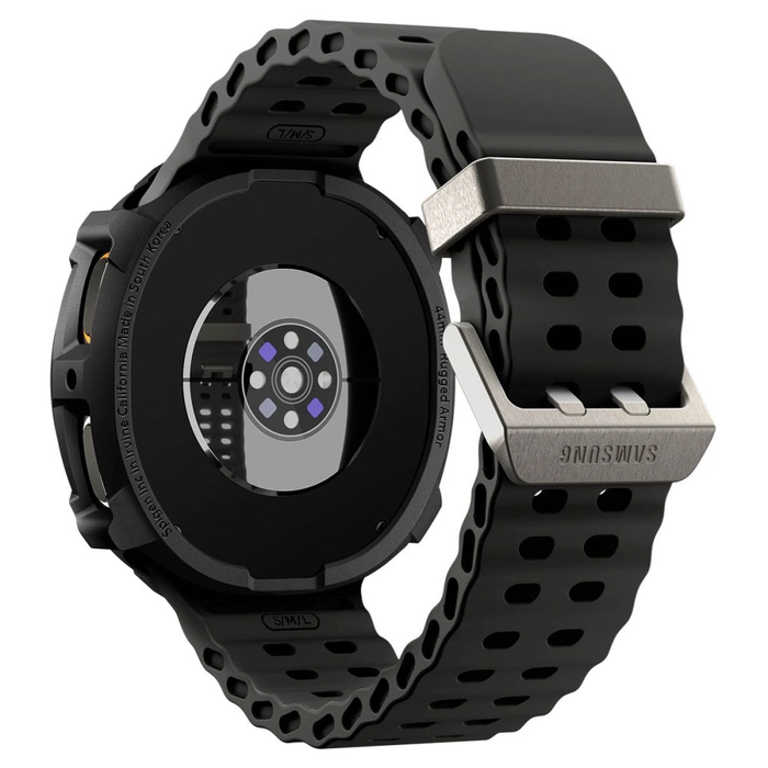 Spigen Rugged Armor Samsung Galaxy Watch 8 / 9 44mm Matte Black
