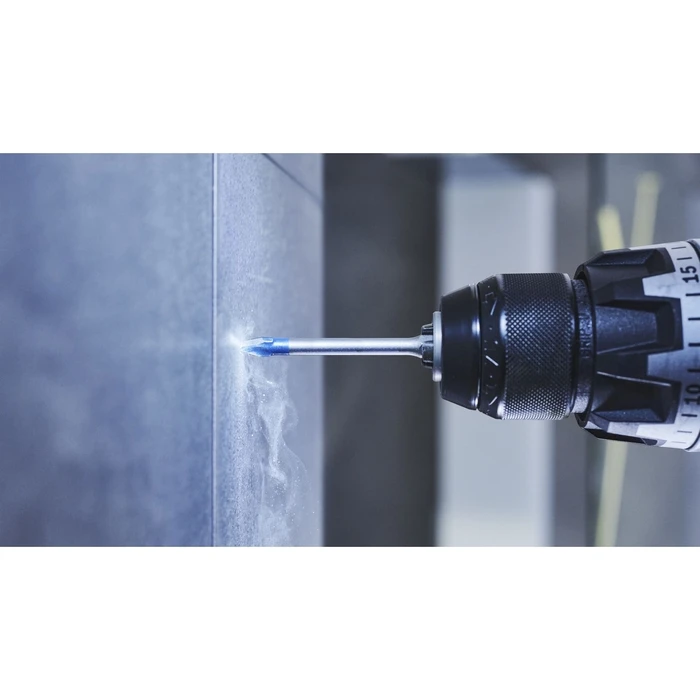 Bosch Expert HEX-9 HardCeramic Set of 3 Hex-Shank Drill Bits for Glass and Tiles (5 mm, 6 mm, 8 mm) - 2608900595