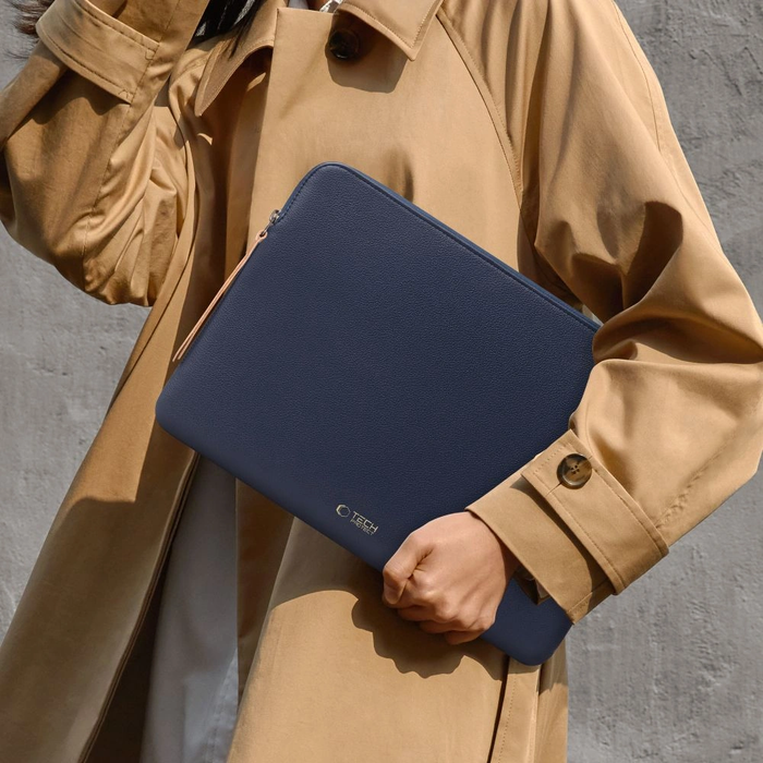 Tech-Protect Fleece Laptop 15-16 Navy Blue