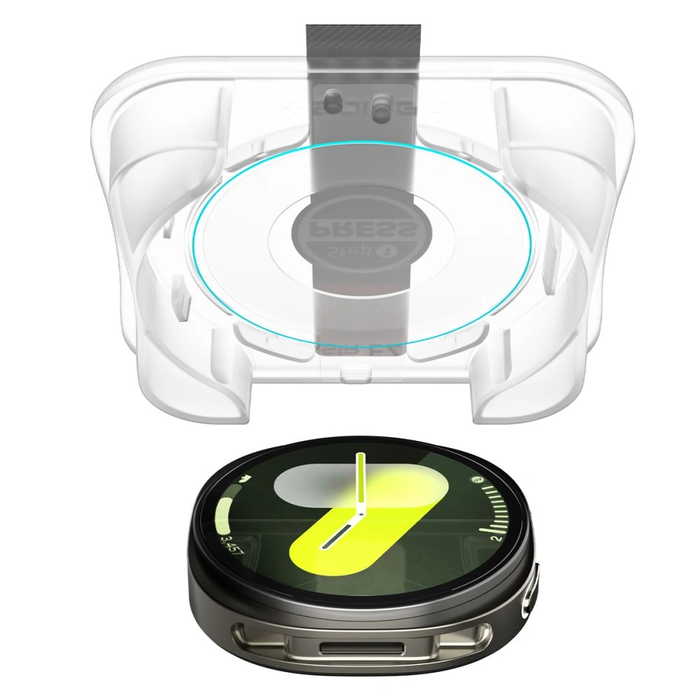 Spigen Glas.tr ez-Fit Samsung Galaxy Watch 8 / 9 44mm Clear [2 PACK]