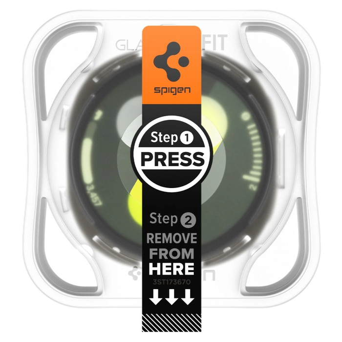 Spigen Glas.tr ez-Fit Samsung Galaxy Watch 8 / 9 40mm Clear [2 PACK]