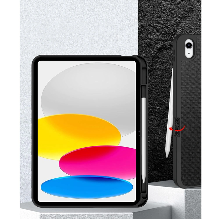 Tech-Protect SmartCase Pen Canvas Apple iPad 10.9" 2022 / 11" 2025 Obsidian Black