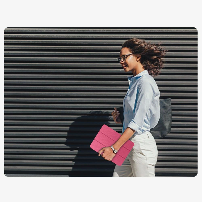 Tech-Protect SmartCase Pen Canvas Apple iPad 10.9" 2022 / 11" 2025 Magenta Bloom