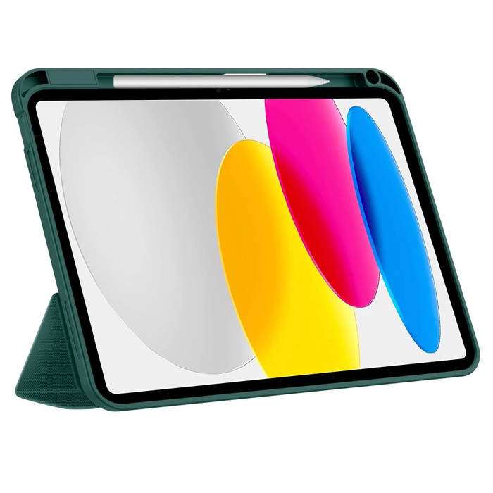 Tech-Protect SmartCase Pen Canvas Apple iPad 10.9" 2022 / 11" 2025 Moss Green