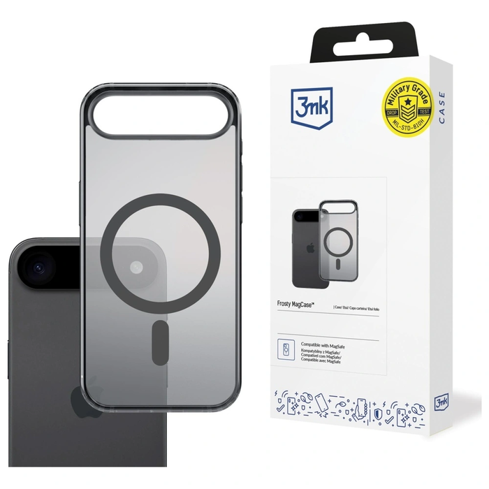 3MK Frosty MagCase Apple iPhone Air black