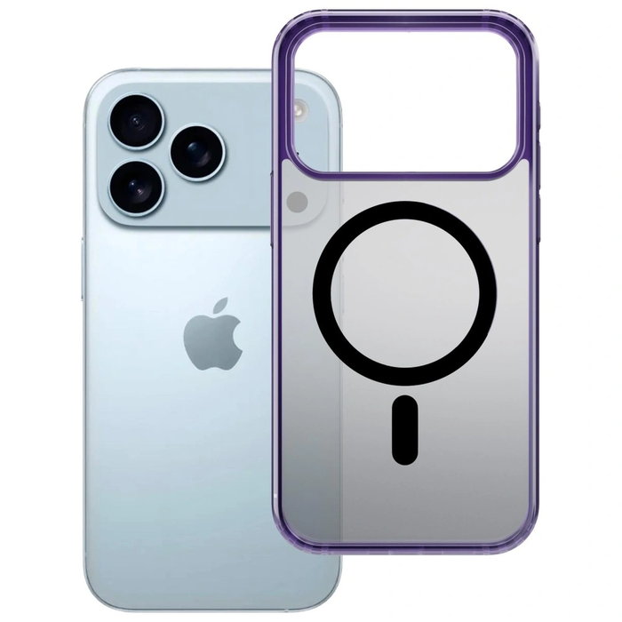 3MK Frosty MagCase Apple iPhone 17 Pro purple