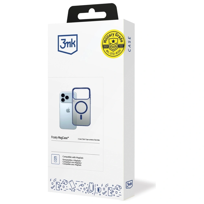 3MK Frosty MagCase Apple iPhone 17 Pro Max blue