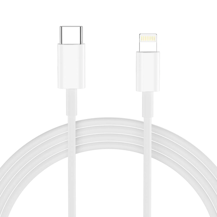 Tech-Protect NCA20 USB-A, USB-C Network Charger PD 20W / QC3.0 + Lightning Cable White