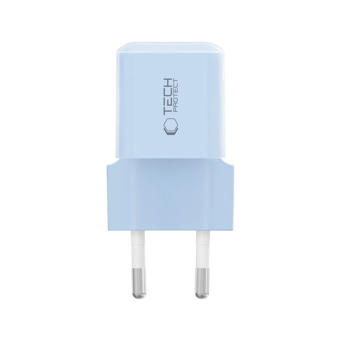 Tech-Protect NCM25 USB-C Network Charger PD 25W Baby Blue
