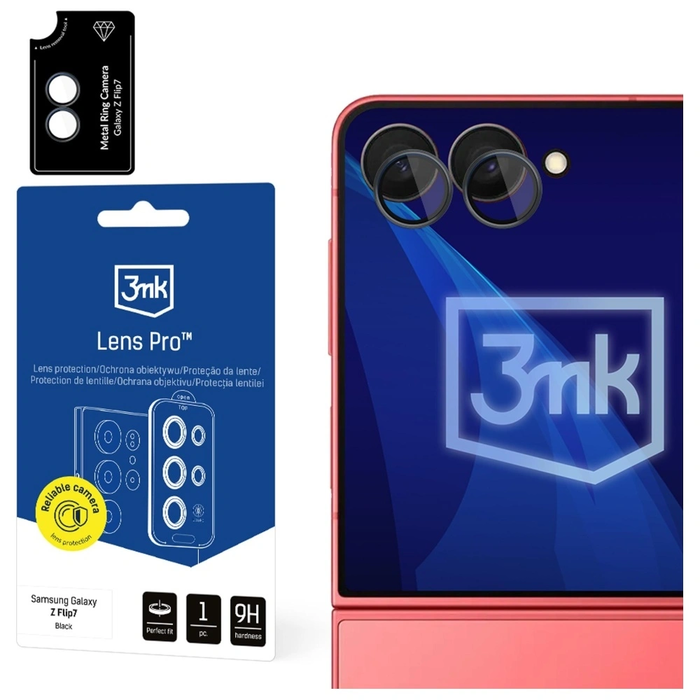 3MK Lens Protection Pro Samsung Galaxy Z Flip7 black