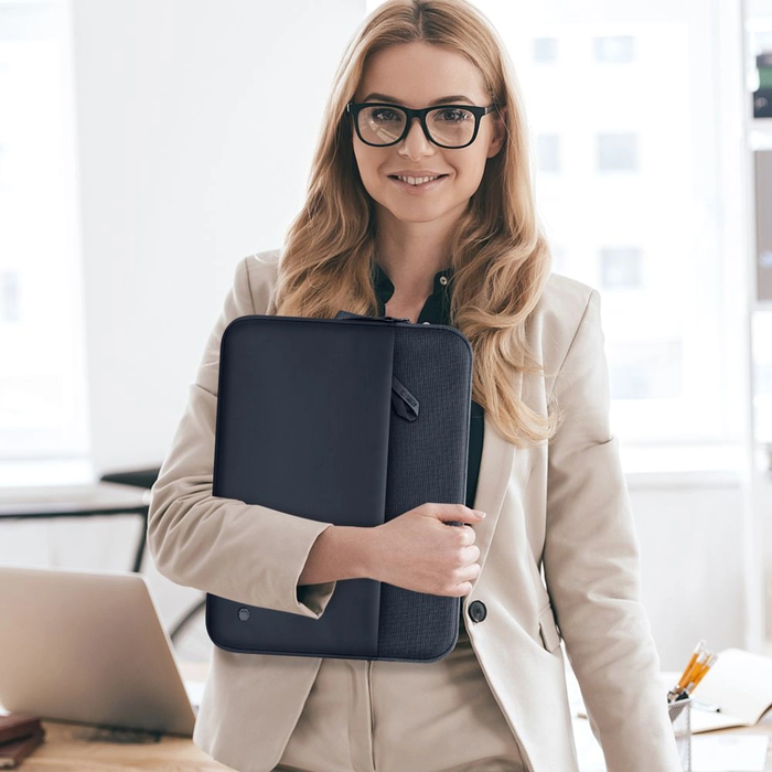 Tech-Protect Sleeve Laptop 15-16 Navy Blue