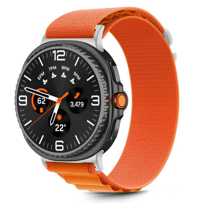 Tech-Protect Nylon Pro Samsung Galaxy Watch 8 / 9 / Classic 40/44/46mm Orange
