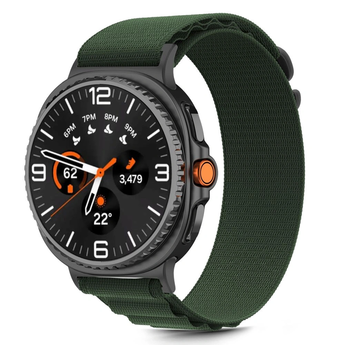 Tech-Protect Nylon Pro Samsung Galaxy Watch 8 / Classic 40/44/46mm Army Green